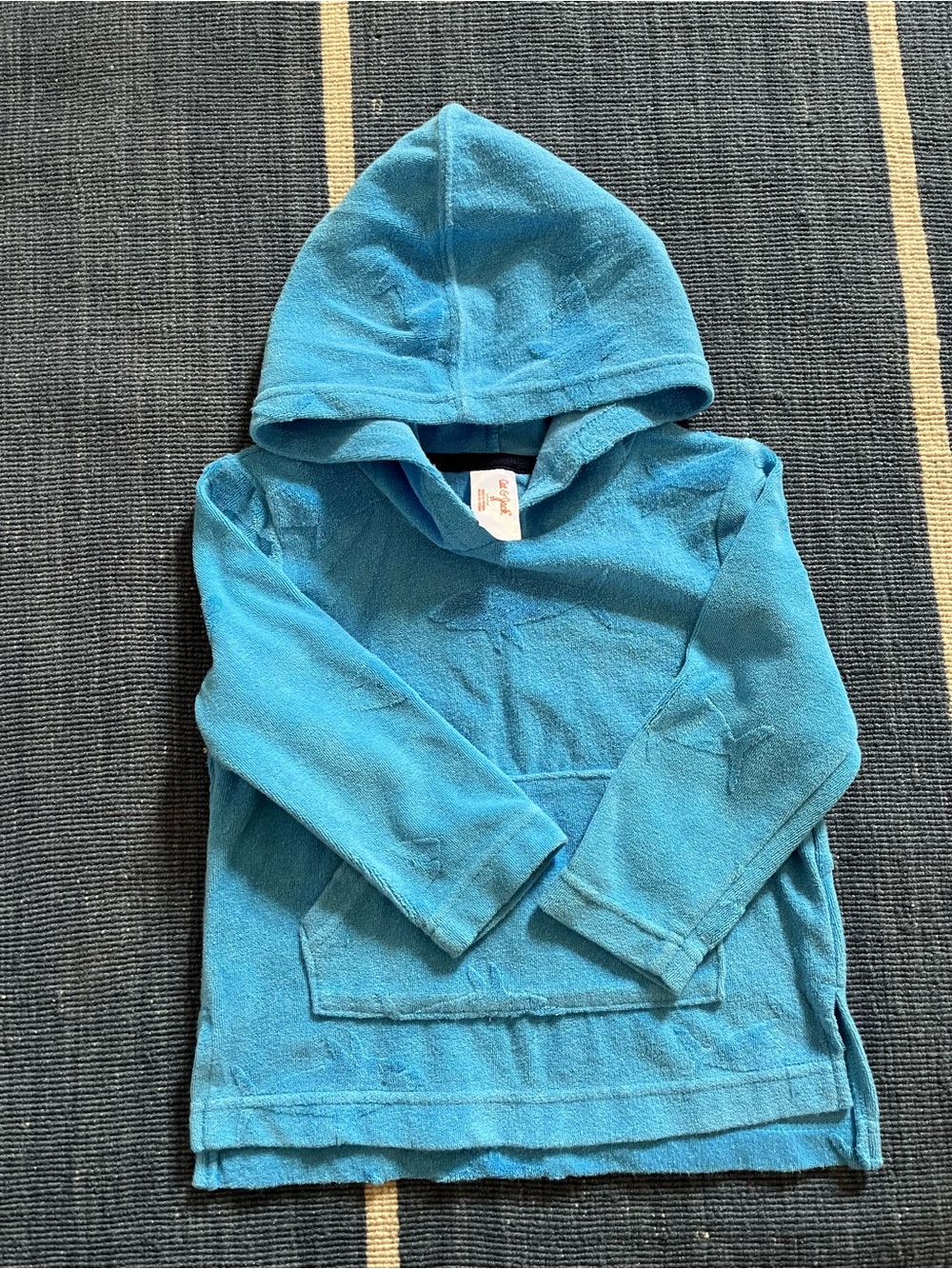 Shark terry cover up shirt